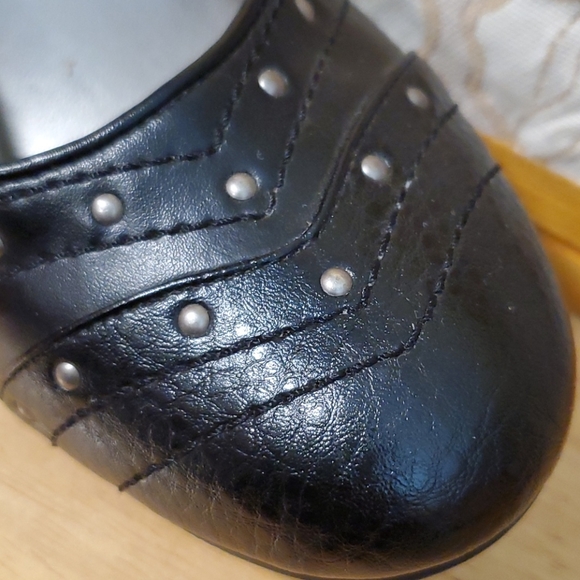 Candie's Black Heels With Studs - Picture 7 of 8